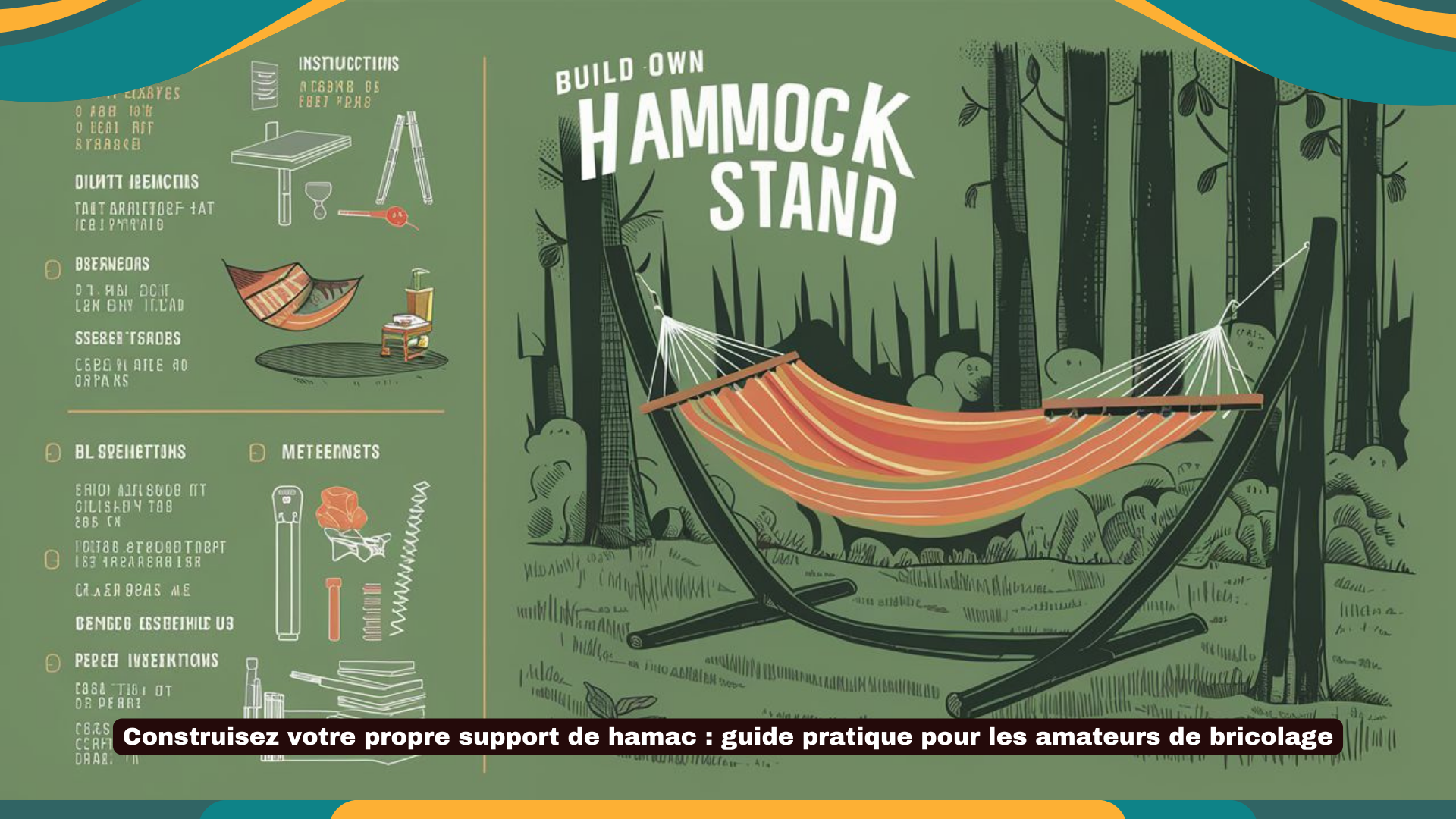 Construisez votre propre support de hamac guide pratique pour les amateurs de bricolage