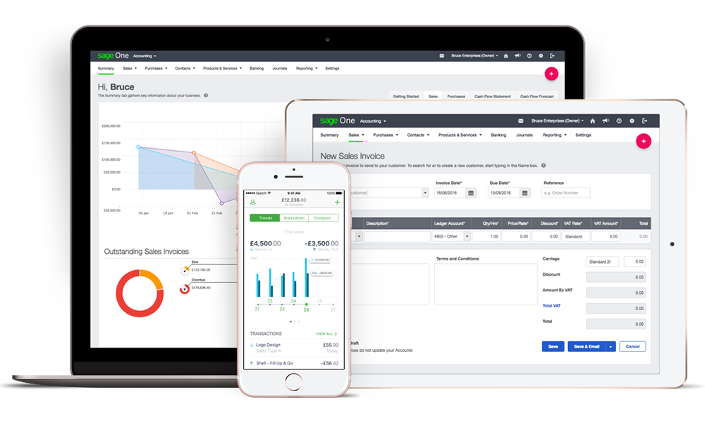 Sage accounting one screenshots screenshot saasworthy