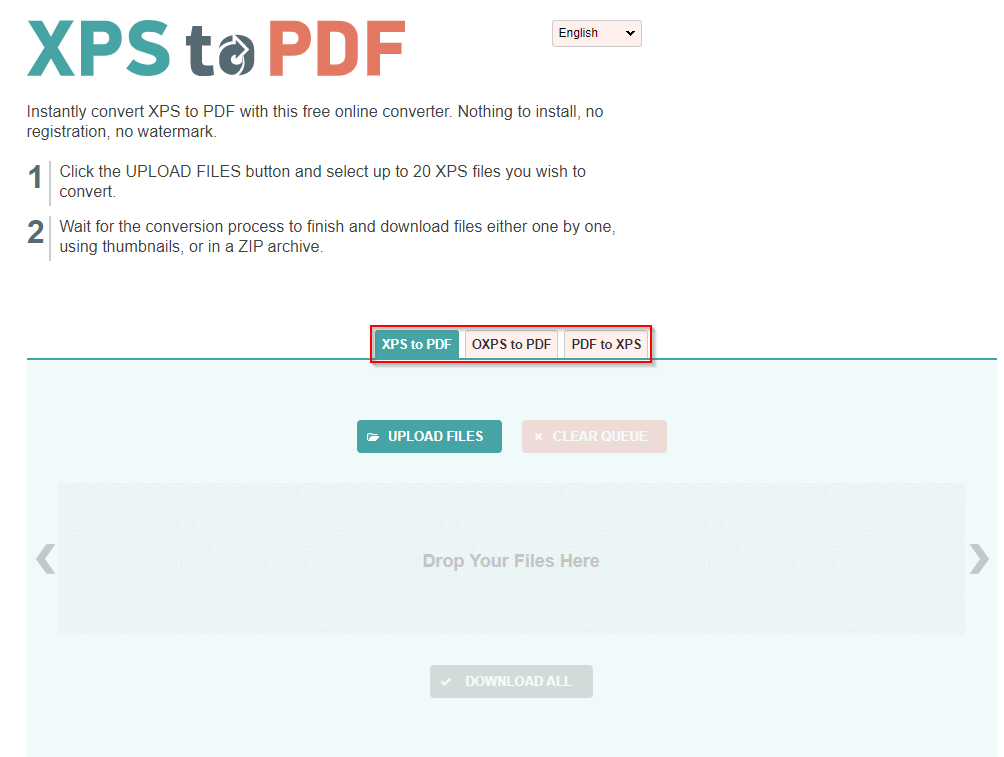 Xps to pdf converter