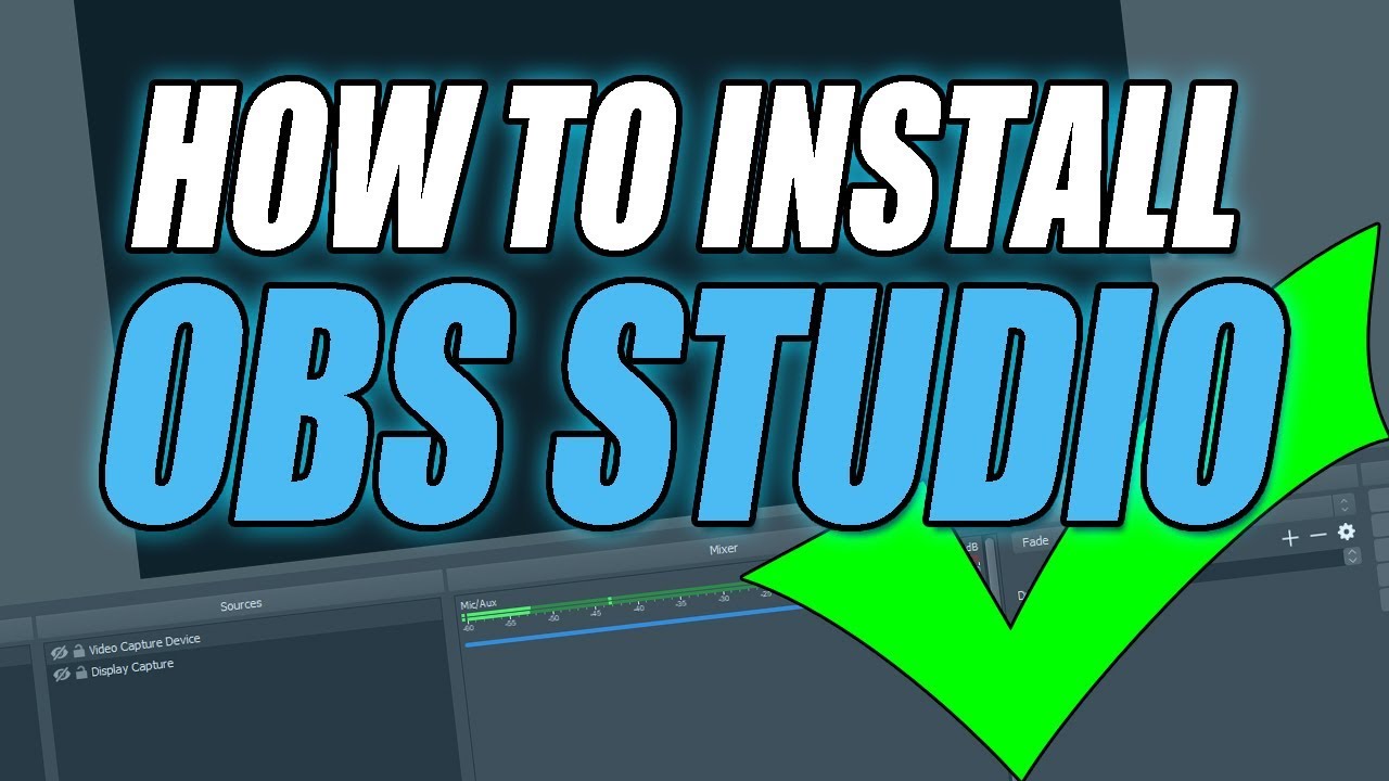 Obs studio windows install