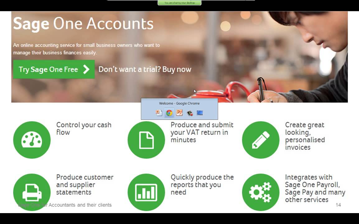 Sage one accounting