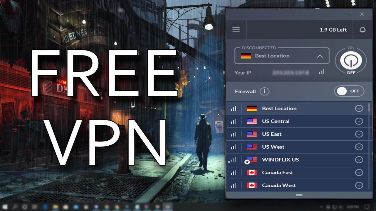 Free vpn for pc windows 10