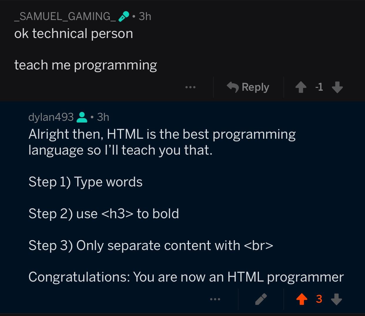 Reddit programming