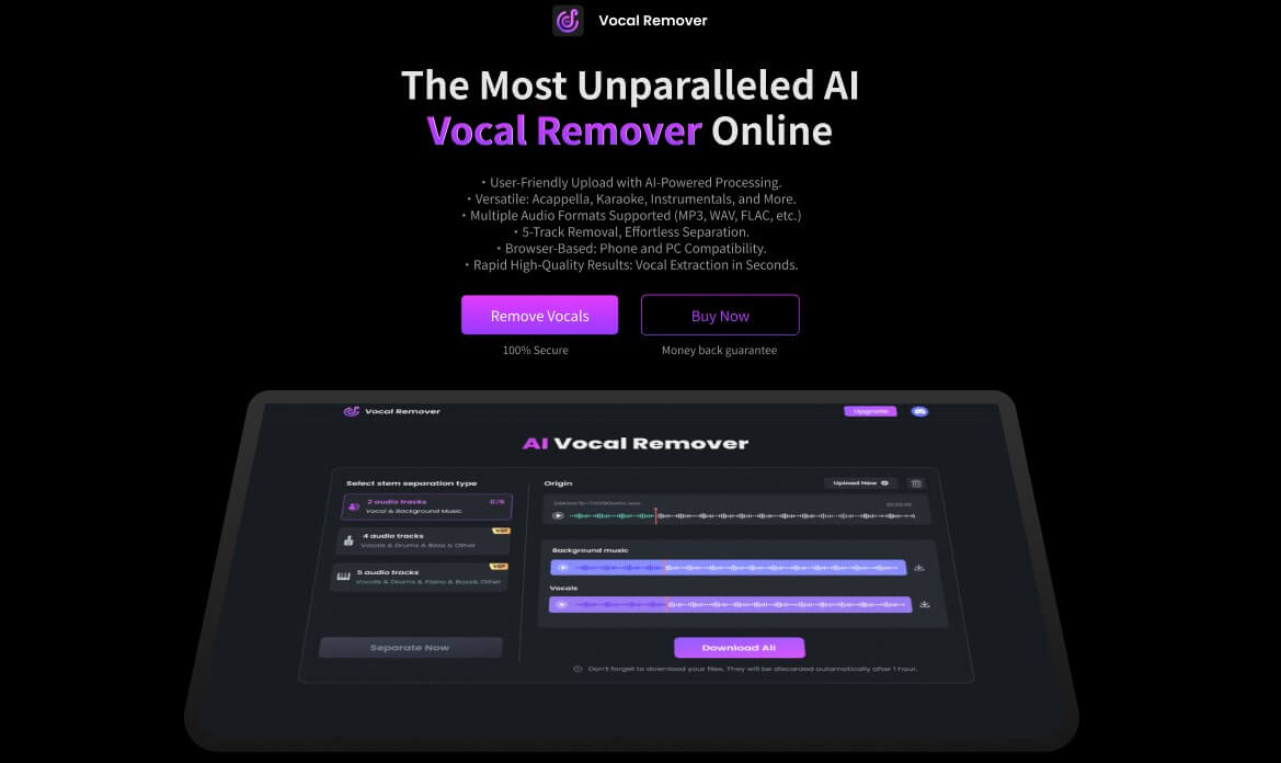 Vocal remover